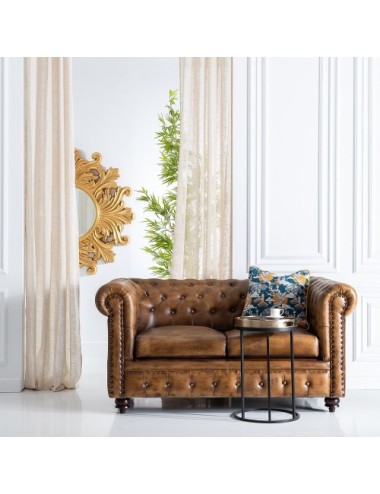 Sofá Chester de Piel 2 plazas