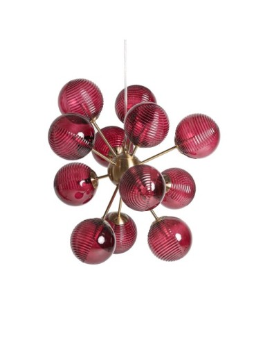 LÁMPARA DE COLGAR RUBRA